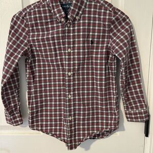 Boys Ralph Lauren Dress Shirt Size 7